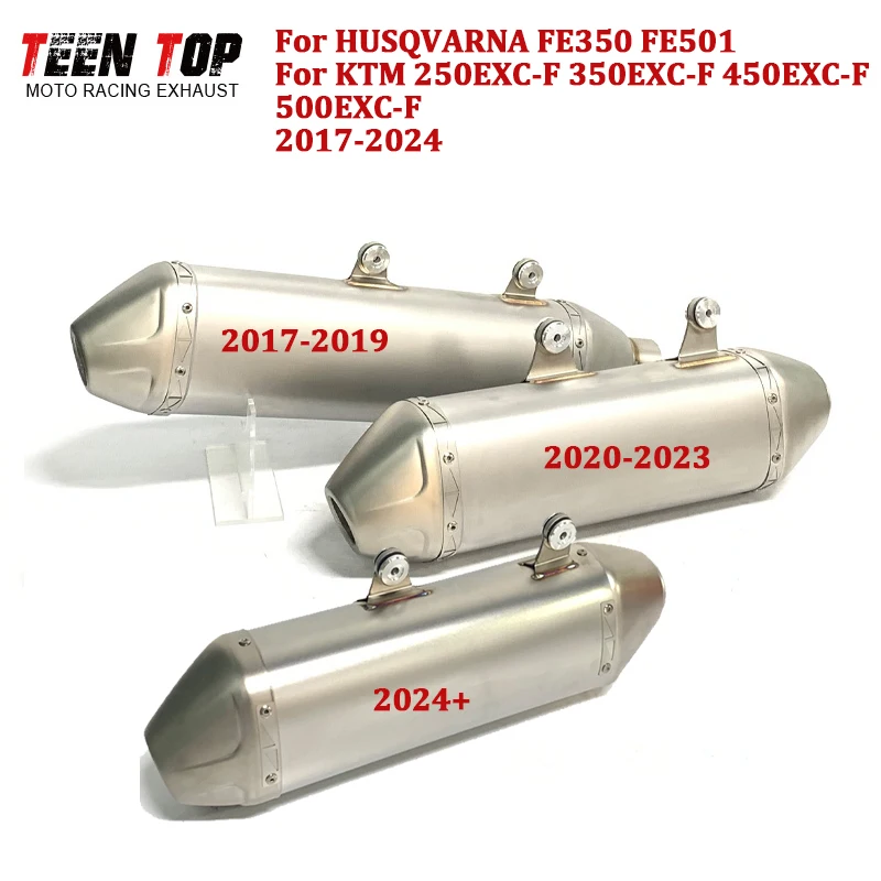 

Dirtbike Muffler For KTM 250EXC-F 350EXC-F 450EXC-F 500EXC-F Racing Exhaust Pipe For Husqvarna FE350 FE501 Escape Moto Elbow 17+