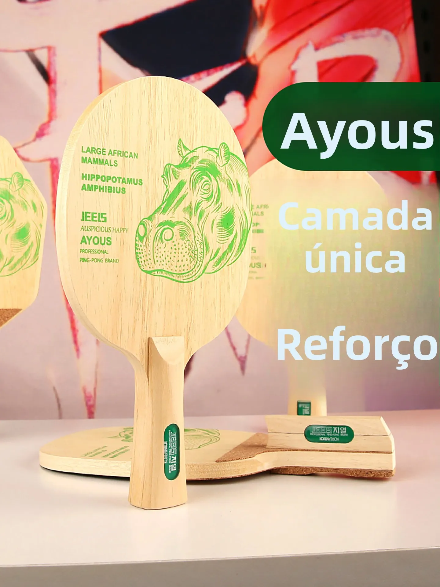 jeels-professional-table-tennis-paddle-base-green-river-single-layer-thickened-elasticity-increasing-board-horizontal-a
