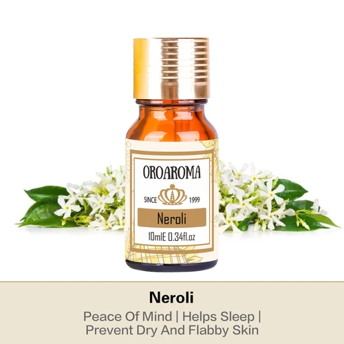 Imagen 2 del producto Aceite esencial de Oroaroma Neroli: aroma puro para el cuidado corporal, aromaterapia y momentos de spa relajantes