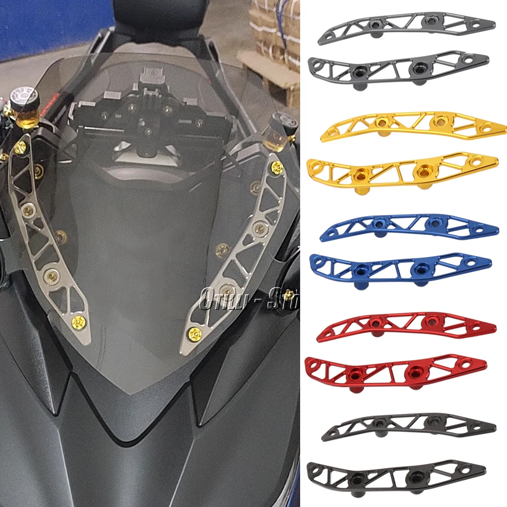 

Motorcycle Accessories For Yamaha XMAX300 X-MAX300 XMAX X-MAX 300 Windshield Deflectors Windscreens Bracket Protector 2017-2022