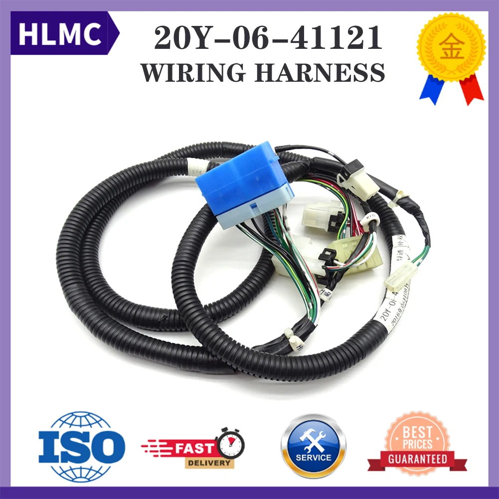 

Excavator Parts Engine Wiring Harness Key Switch Wire Speed PC200-8 PC220-8 Horn Switch Wiring Harness 20Y-06-41121