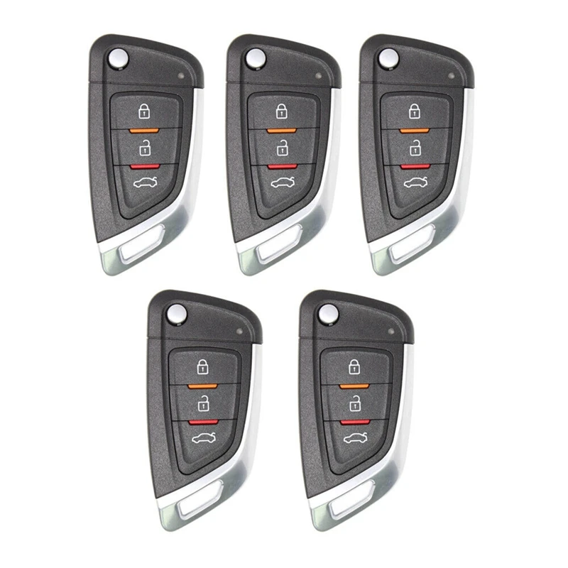 

Universal Remote Key Wire Remote Key Fob 3 Buttons Knife Style For VVDI Key Tool 5Pcs/Lot For Xhorse XKKF02EN