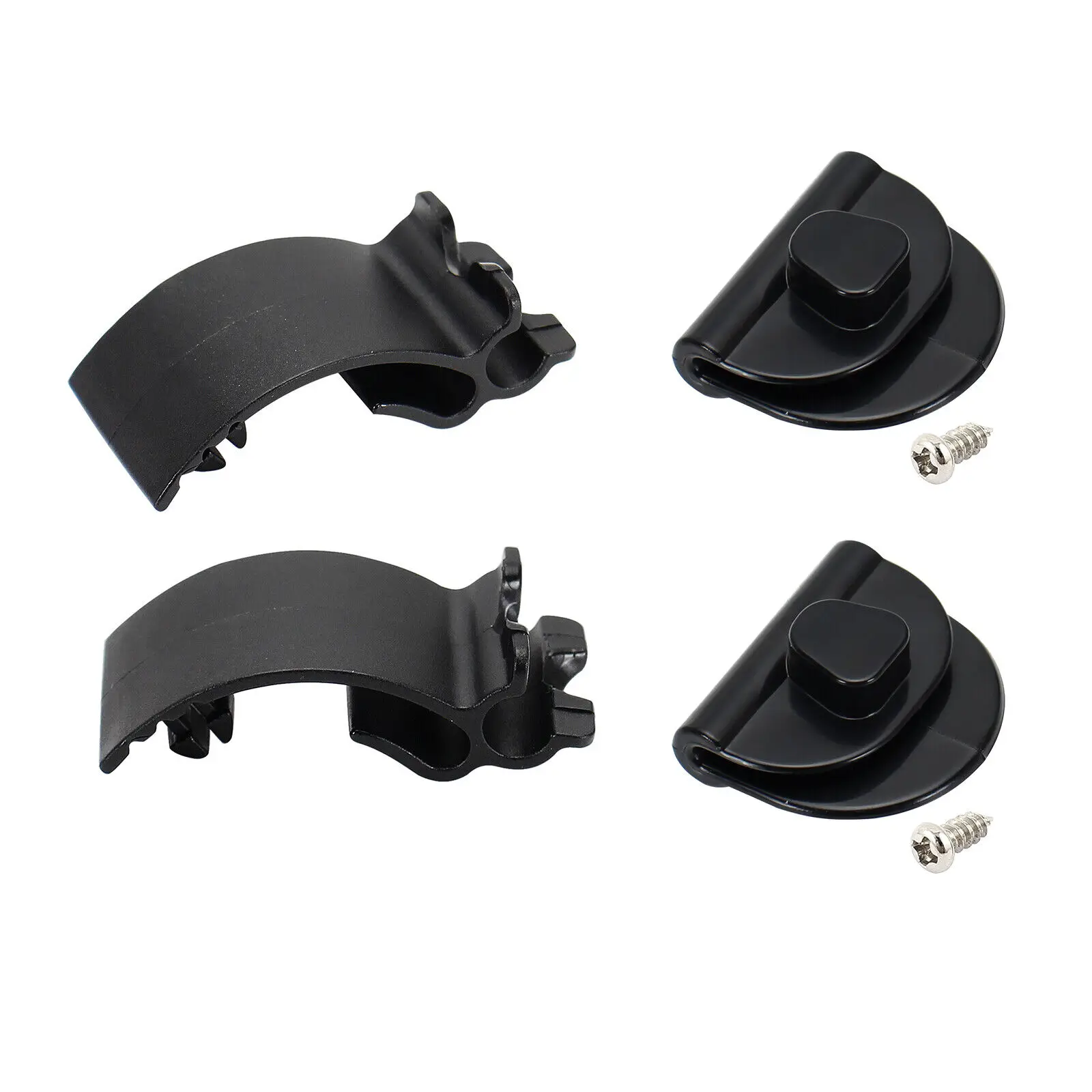 Left Side Battery Cover Mount Clips For Harley Sportster XL883 XL1200 2004-2013 Motorcycle Black Side Mount Clamp Accessories