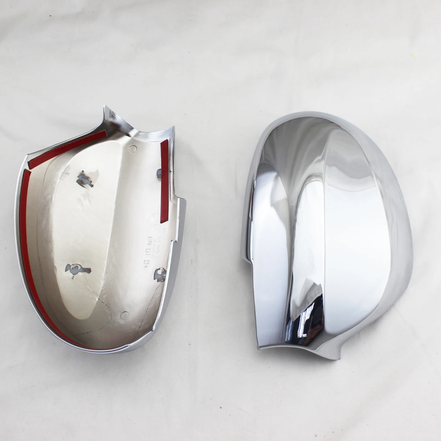 Car Chrome Plated Rearview Accessories Door Mirror Cover Trim Paste Style For Kia Picanto Spectra Cerato 2005 2006 2008 2012