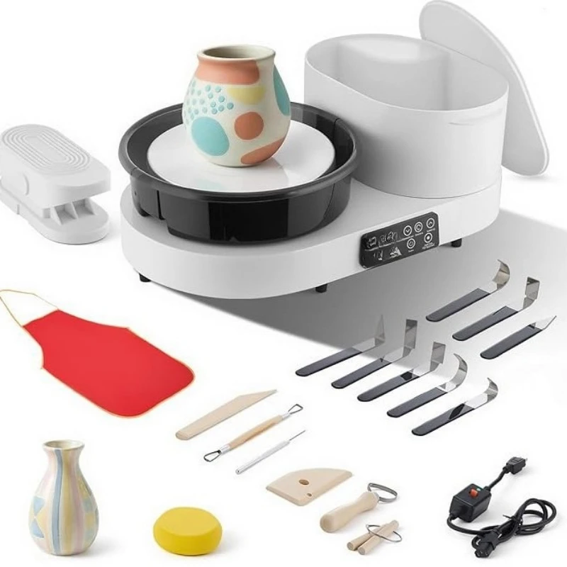 Ceramic art machinery drawing machine Ceramic art stepless variable speed embryo machine Children's school Tao Bar New clay