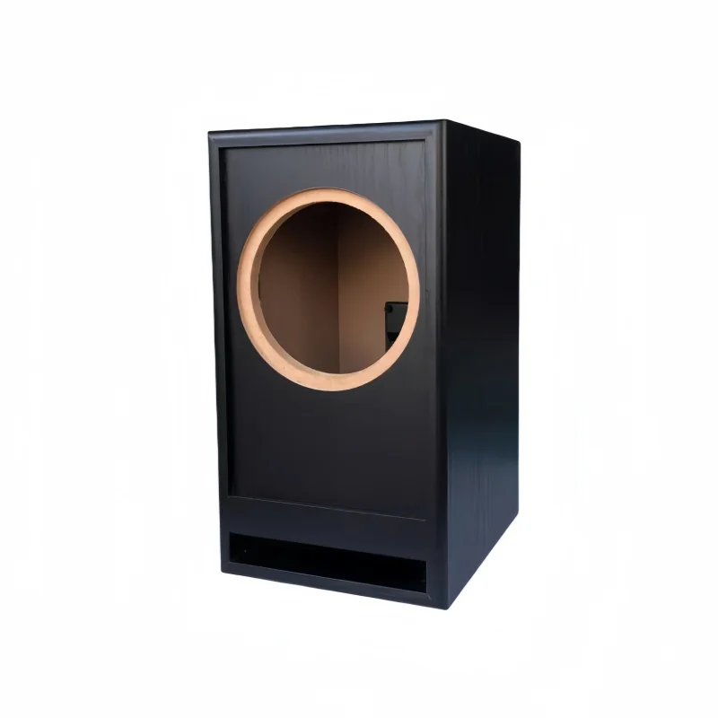 6.5-inch Maze Speaker Empty Box,Full Frequency Sound Box,Coaxial Horn Box,DIY Speaker Wooden Housing,1Piece Home/Car Speaker Box