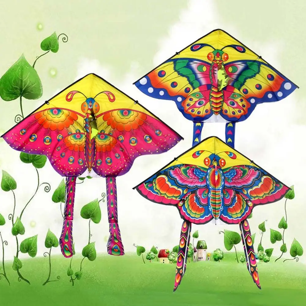 Lange Schwanz Drachen Schmetterling Fliegen Gadget Geschenk Für Kinder Outdoor Sport Fliegen Spielzeug Kinder Spielzeug Schmetterling Drachen Fliegen Vogel Drachen