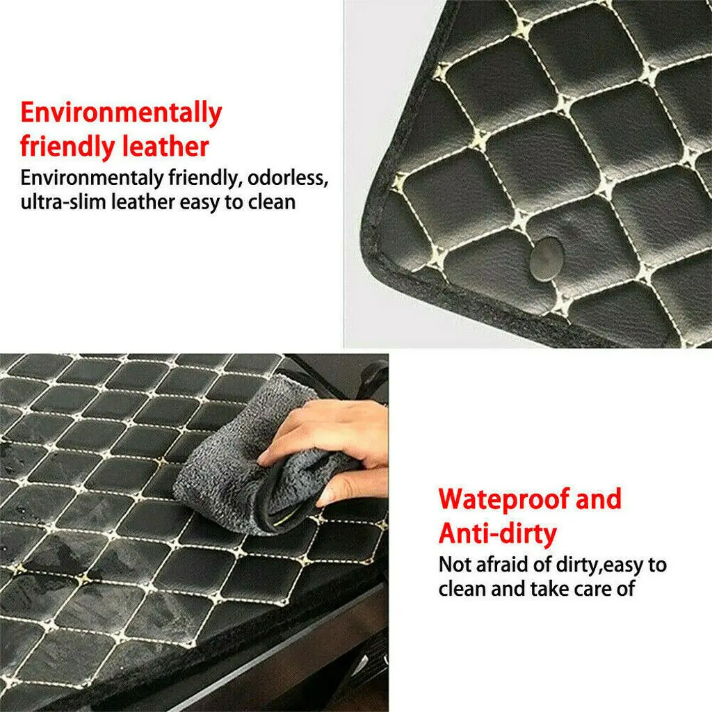 Car Center Console Box Pad Protector Universal Armrest Pad Cover Non-slip Soft Fiber Leather Auto Decoration Styling Arm Rest