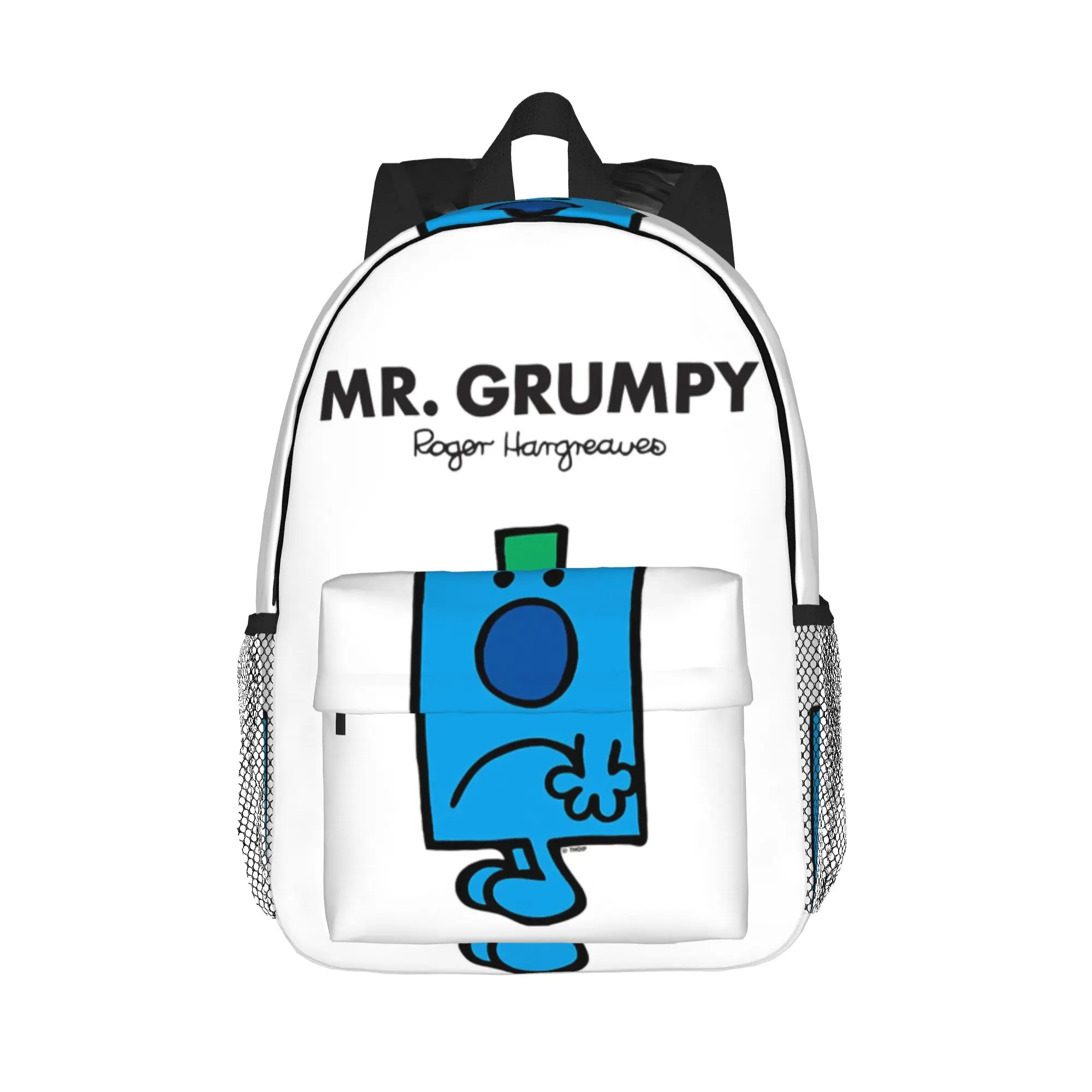 Mr. Grumpy Backpack Hot Sale Daypack Large Capacity Boys Girls BookBag Shoulder Bags for Men Women School Bag