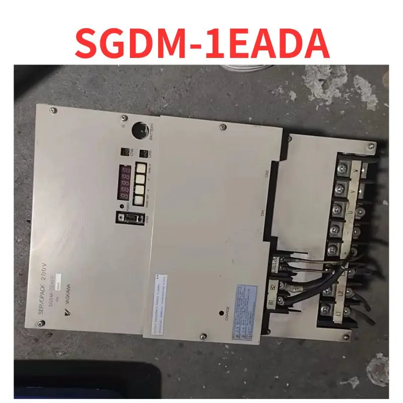 Second-hand  SGDM-1EADA   Servo Driver    test  OK     Fast Shipping