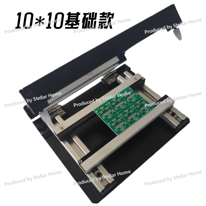 

PCB Stencil Solder Paste Printing Station Steel Sheet Manual Small Screen Printer