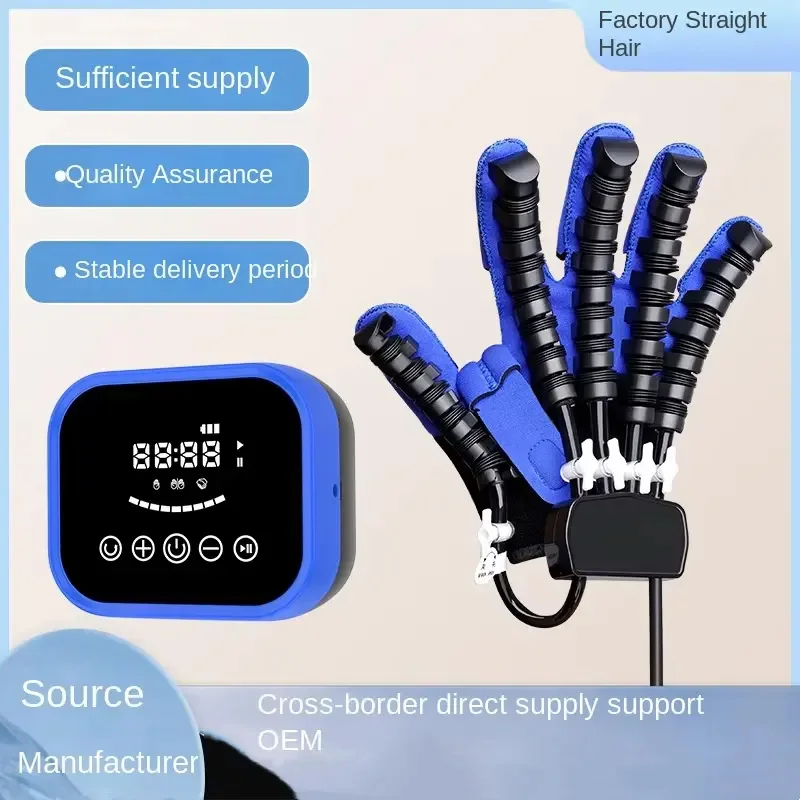 Hand Training Hemiplegia Finger Rehabilitation Trainer Therapy Hand Function Exercise Robot Gloves Braces