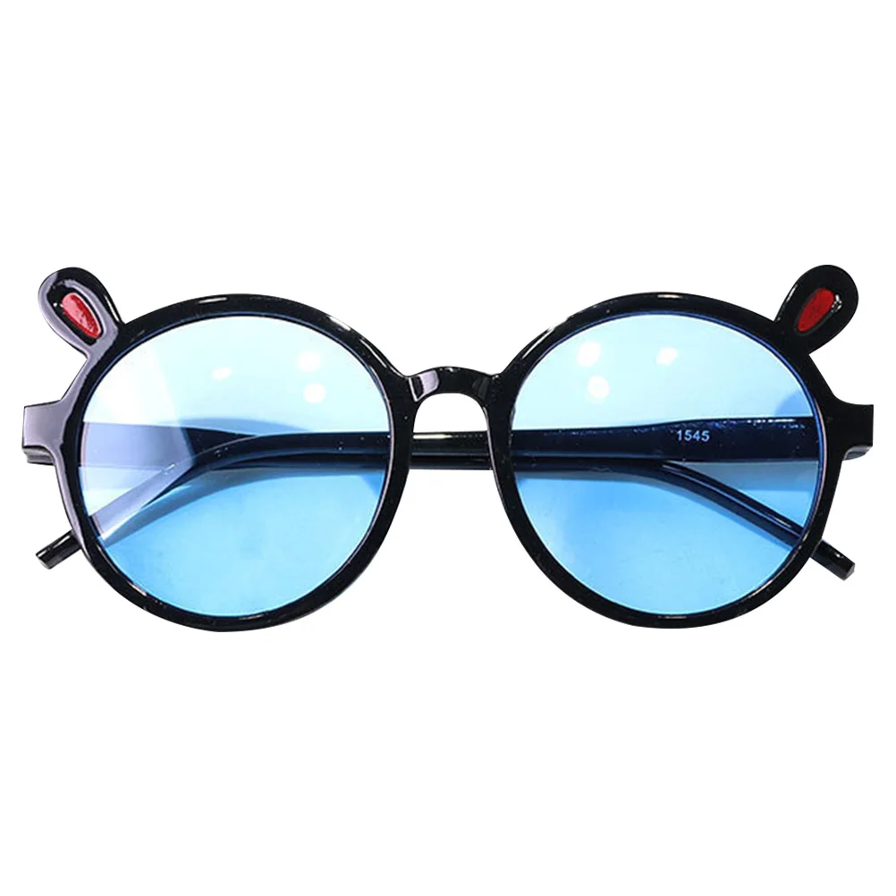 1 قطعة نظارات شمسية للأشعة فوق البنفسجية ظلال متينة أنيقة باللون الأسود والأزرق نظارات صيفية عملية ملحقات الحفلات الخارجية #3