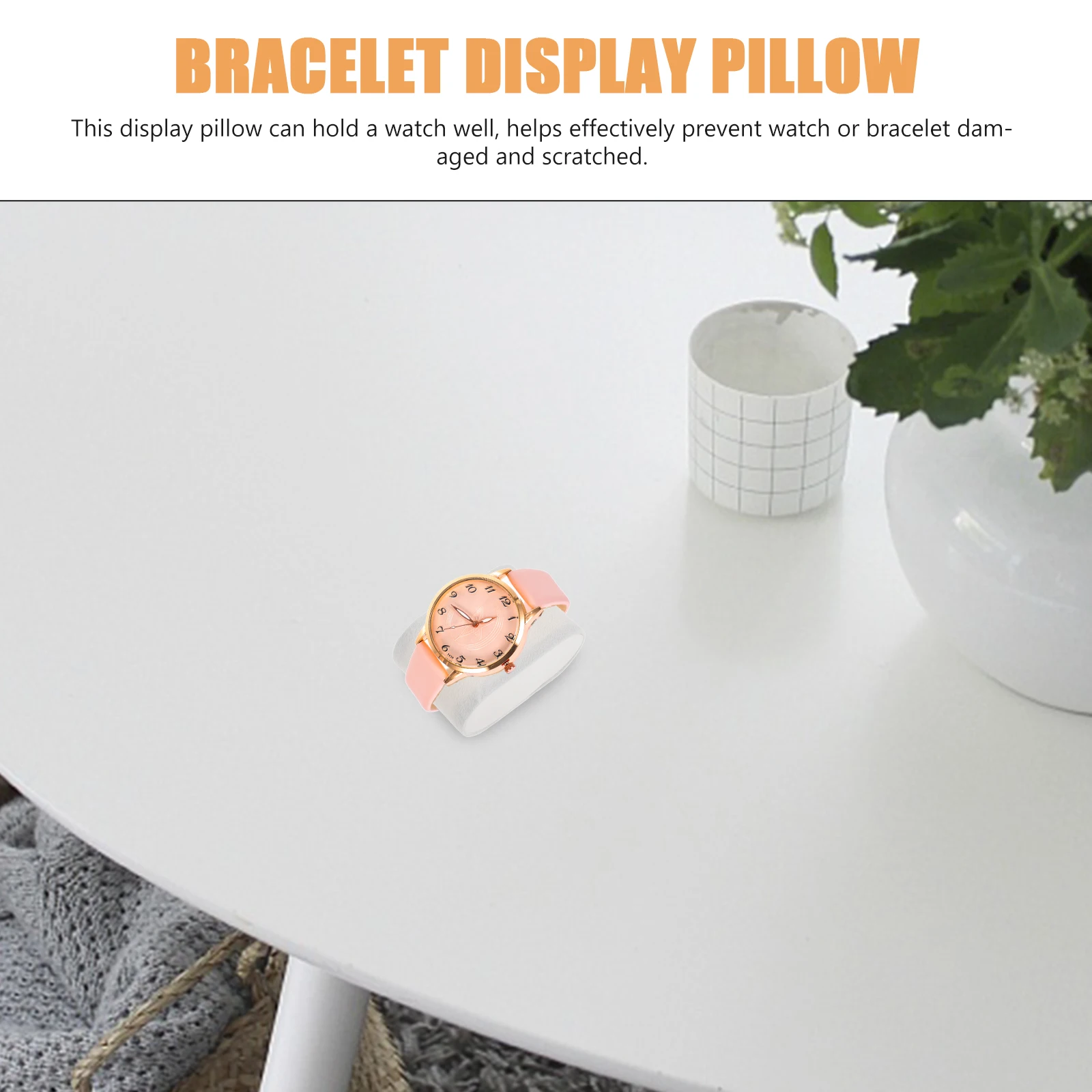 

3Pcs Small Durable Jewelry Watch Pillows Display Cushions for Bracelet Bangle Storage Case Holder Watch Pillow