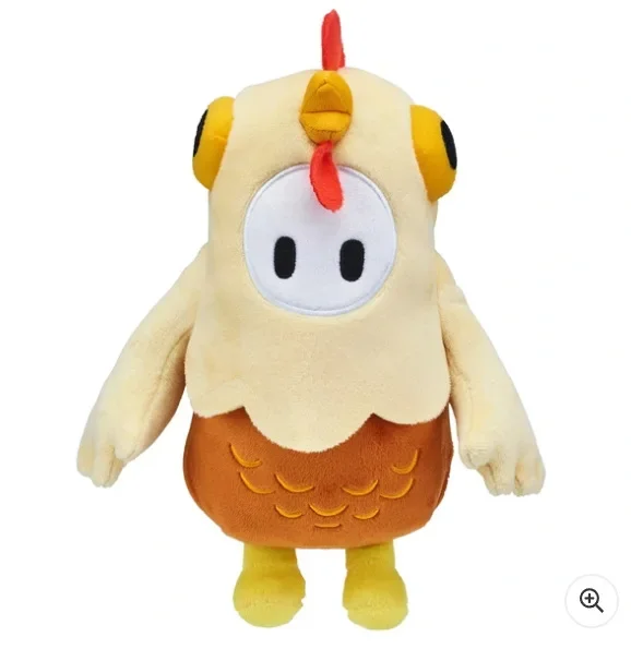 New Jelly Bean Ultimate Knockout Plush Toy Cartoon Game Doll Decoration Room Sofa Children\'s Birthday Collection Gift