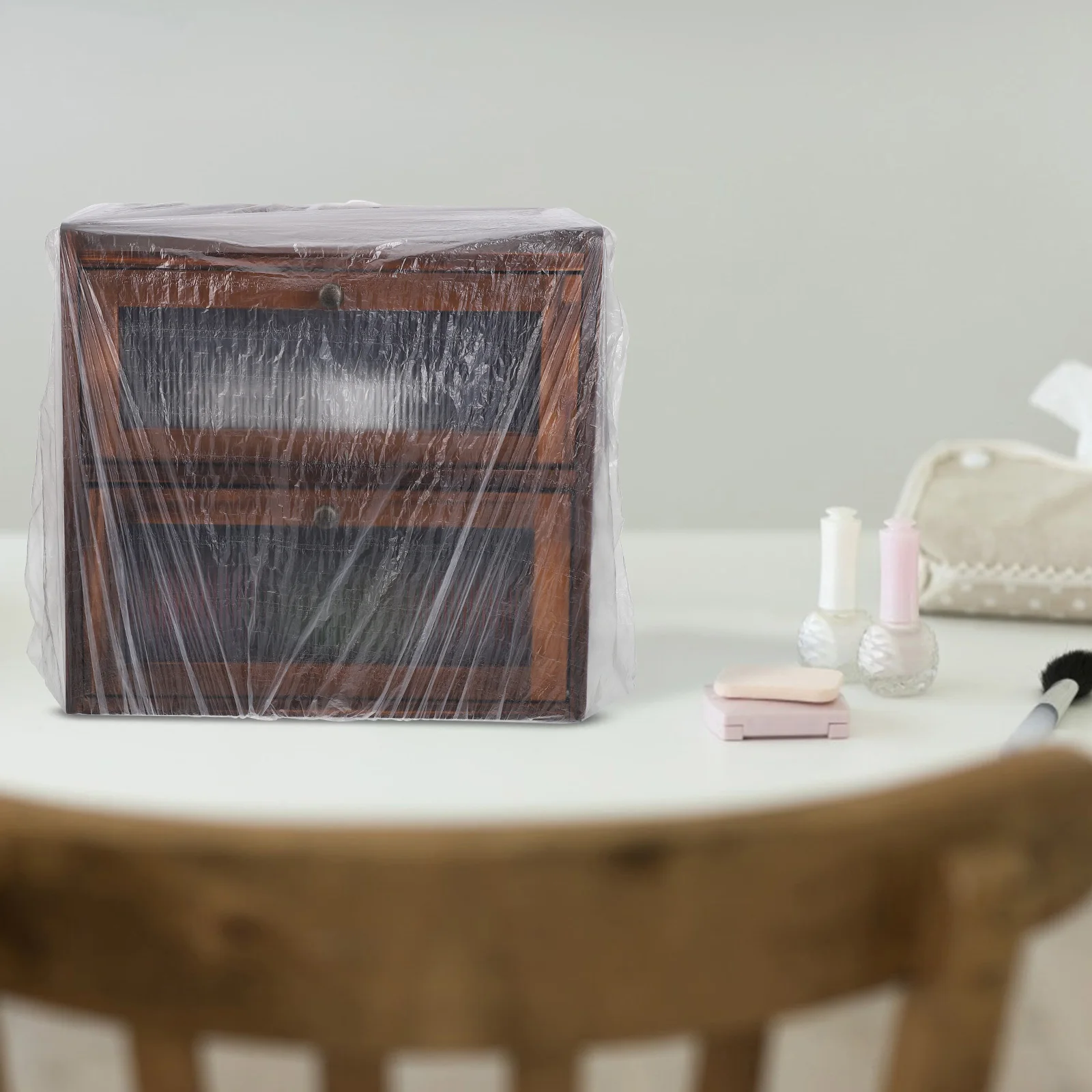 

50pcs Disposable Kitchen Covers Clear For Air Fryer Toaster Oven Blender Rice Cooker Universal Cover Small Appliance