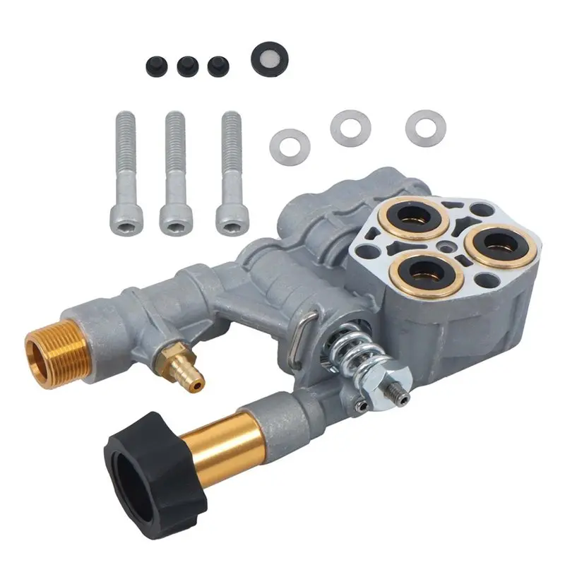 AS94-For 510020 520006 Axial Cam Pressure Washer Pump Replacement- For Simpson Cleaning 7108366 Pressure Cleaner Pump Manifold K
