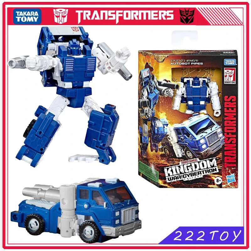 New Takakra Tomy Transformers Toy War For Cybertron:WFC-K32 Deluxe Pipes Action Figure Robot Toys Gifts Hobbies Anime Figures