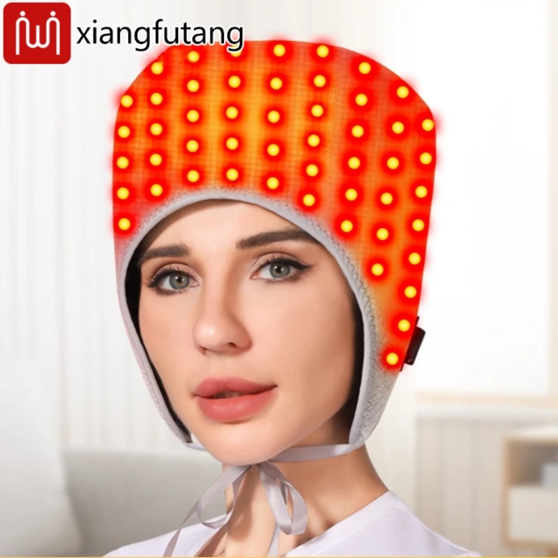 

Red Light Therapy Hat Heated Head Wrap 3 Temperature Settings Hot Compress Head Warmer for Migraine Headache Relief
