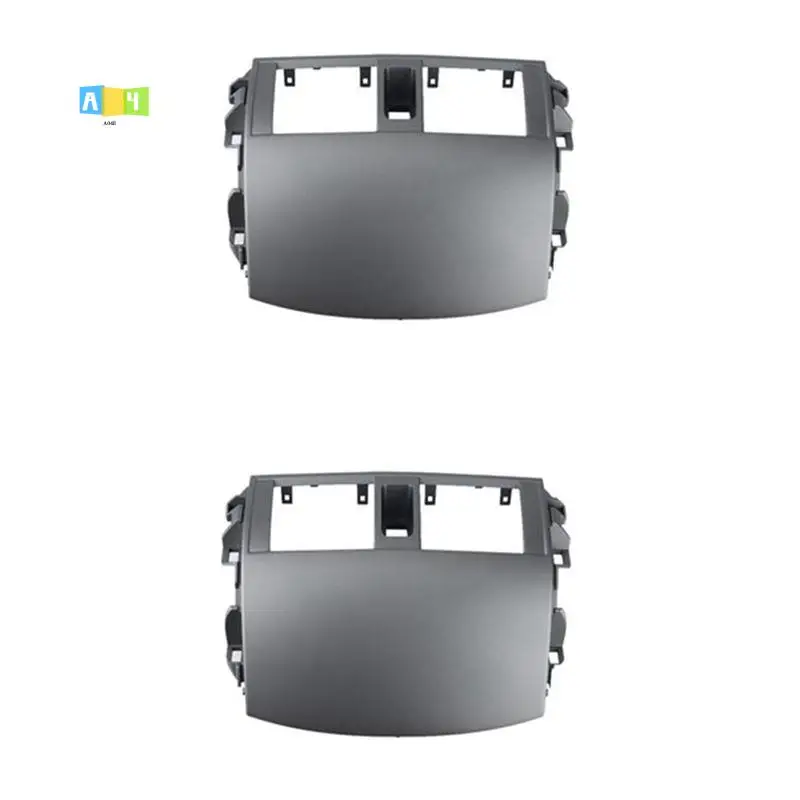 

A04E-2 шт. Накладки на решетку воздуховода приборной панели автомобиля, сменные аксессуары для Toyota Corolla Altis 2008-2013