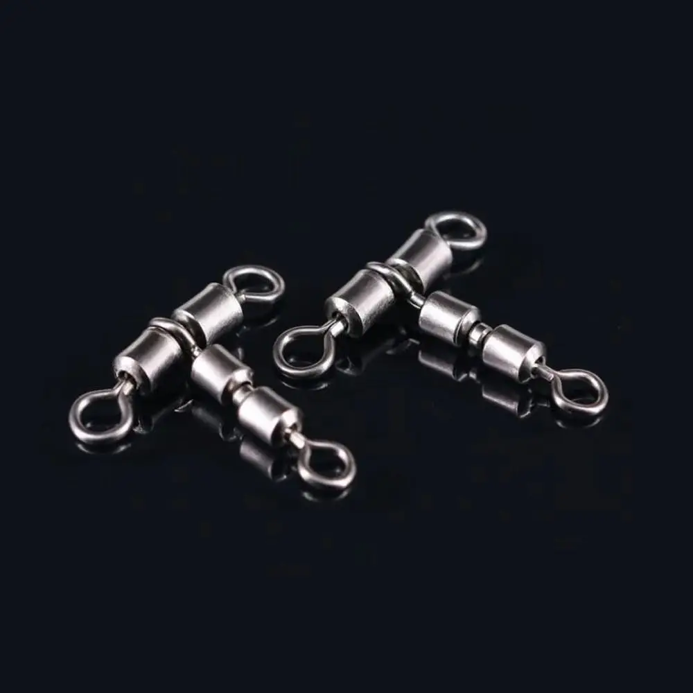 الملحقات موصل المتداول الثلاثي يدور تحمل الصيد قطب الصلبة موصل الصيد موصل الصلبة حلقة صيد السمك