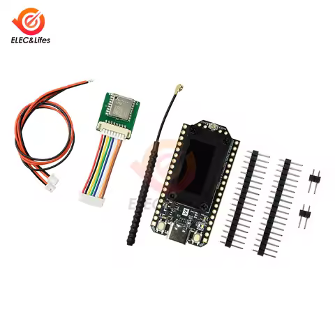 0.96" OLED WiFi LoRa 32 V4 ESP32 Bluetooth WIFI Development Board ESP32-S3R2 Low-power IoT Development Board 863-928MHz Type C