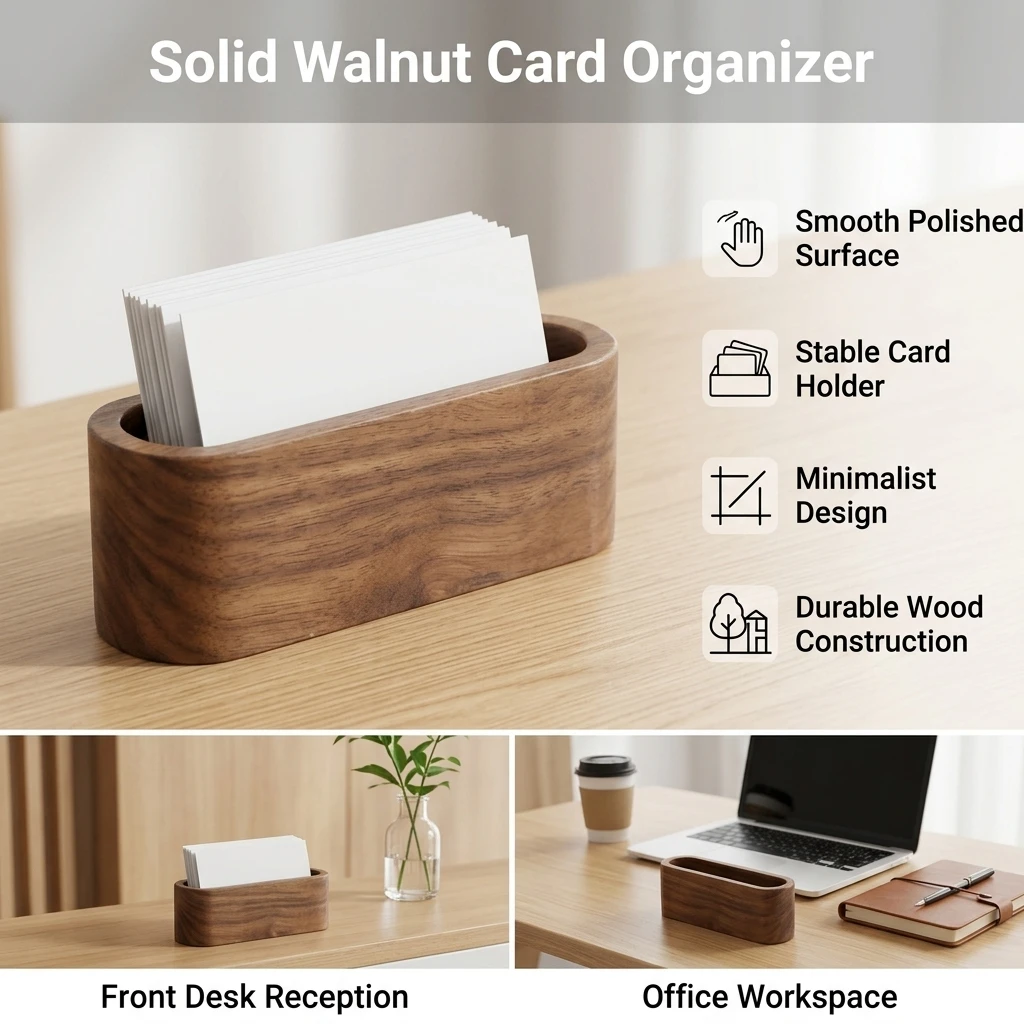1pc Name Card Organizer Sophis - Desk Name Plate review and price