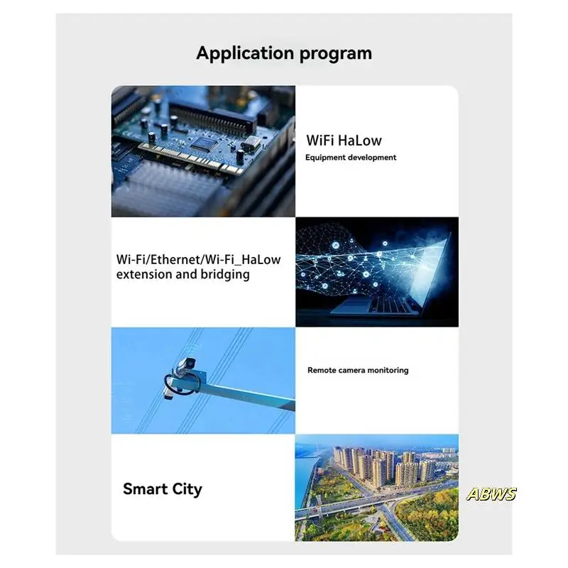 3 قطعة HC01 واي فاي هالو وحدة 902-928 ميجا هرتز ثنائي النطاق 32.5 ميجا بت في الثانية طويلة المدى عالية السرعة نقل البيانات الوصول اللاسلكي Iot