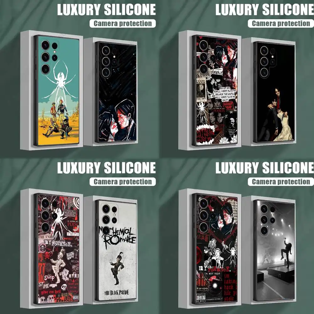

My C-Chemical R-Romance Phone Case For Samsung S25,S24,S23,S22,S21,S20,S10,Ultra,Plus,Lite,FE,Soft Silicone Black Cover