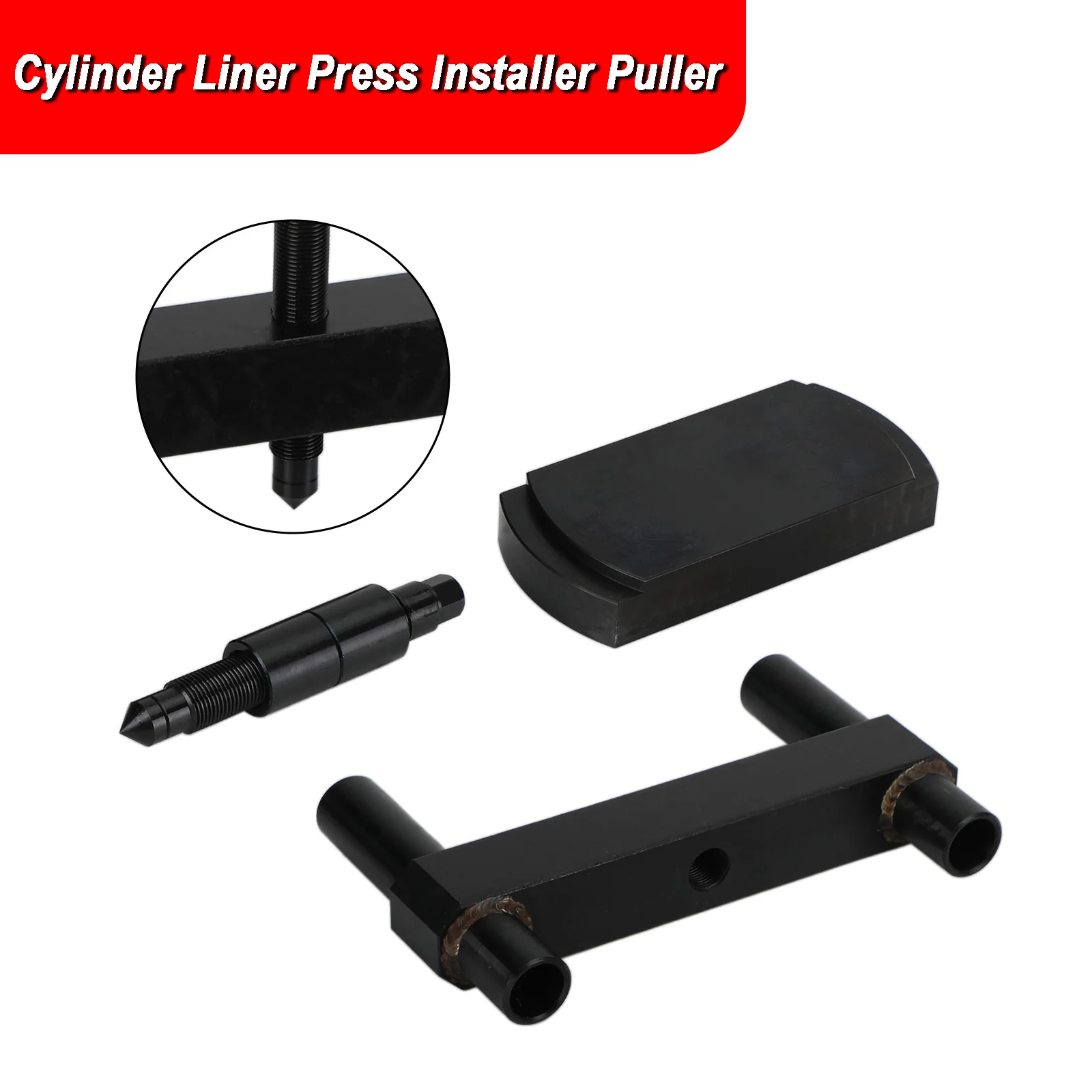 Artudatech Cylinder Liner Press Installer Tool Heavy Duty 3164606 Fit For Cummins ISX X15 Car Accessories