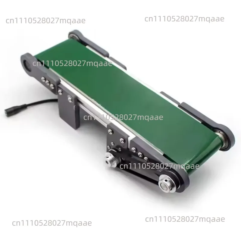 100x350MM Desktop Conveyor Belt Electric Small Assembly Line Electric Conveyor AC100-240V Speed Adjustable