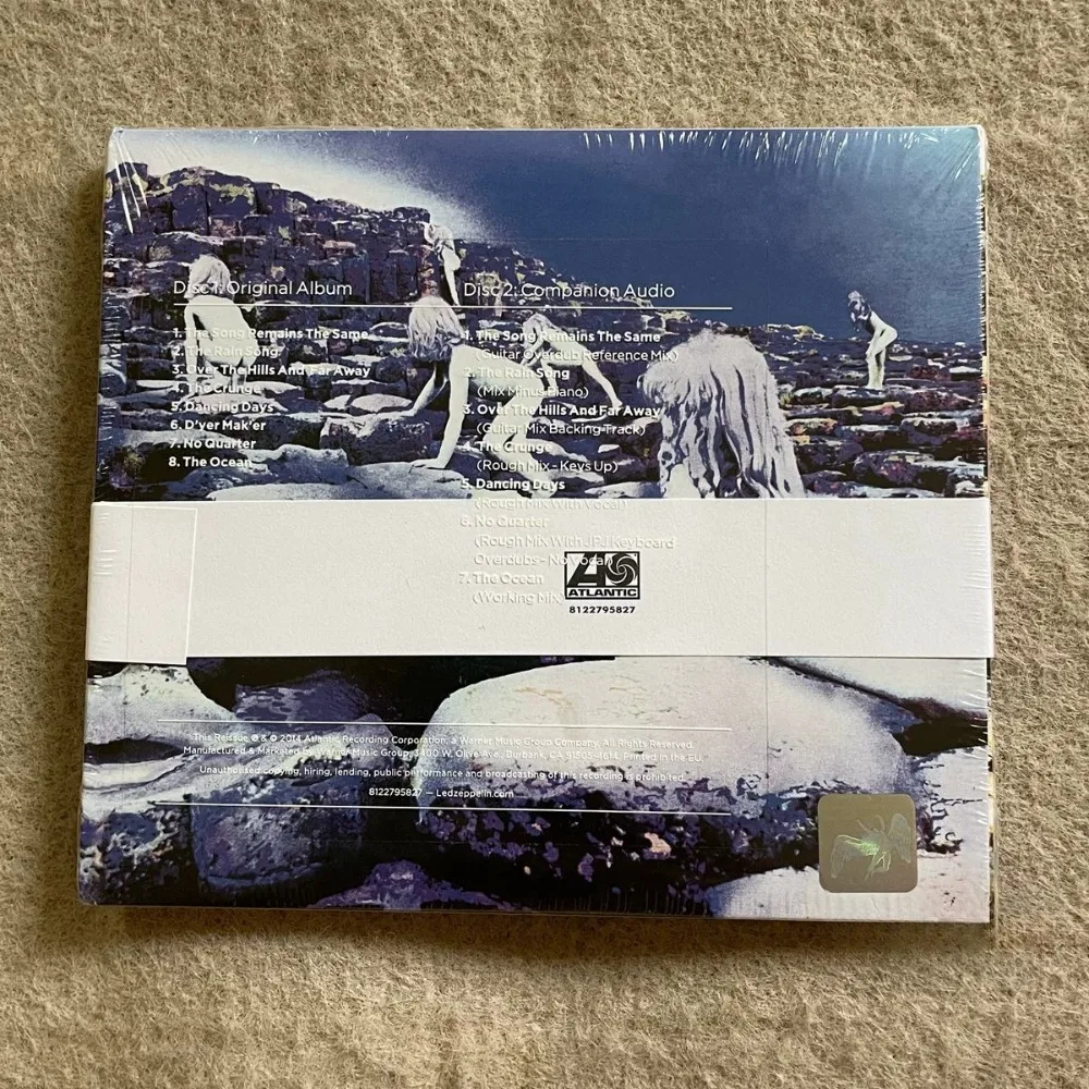 Led Zeppelin Houses of The Holy 2CD - Legendary Hard Rock Masterpiece - Iconic Riffs & Epic Solos for Rock Fans & Collectors