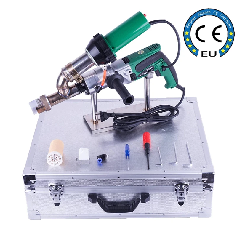 LST600E Extruder plastic welding torch machine PP/PE Portable Automatic Squeeze Hot air welding gun 2.5kg/h