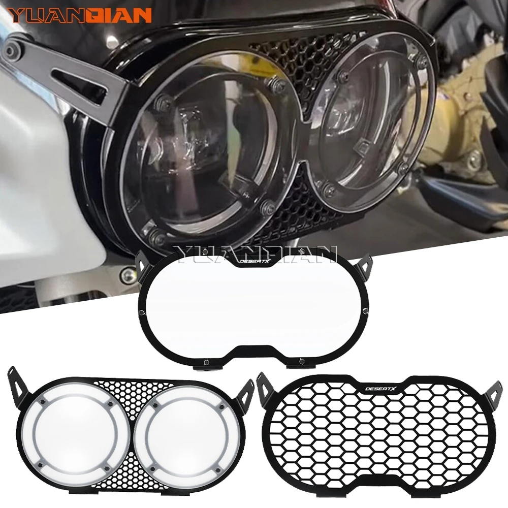 

Fit For Ducati DesertX Desert X 2022 2023 2024 Accessories Headlight Protection Grille Headlight Protector Cover Headlight Guard