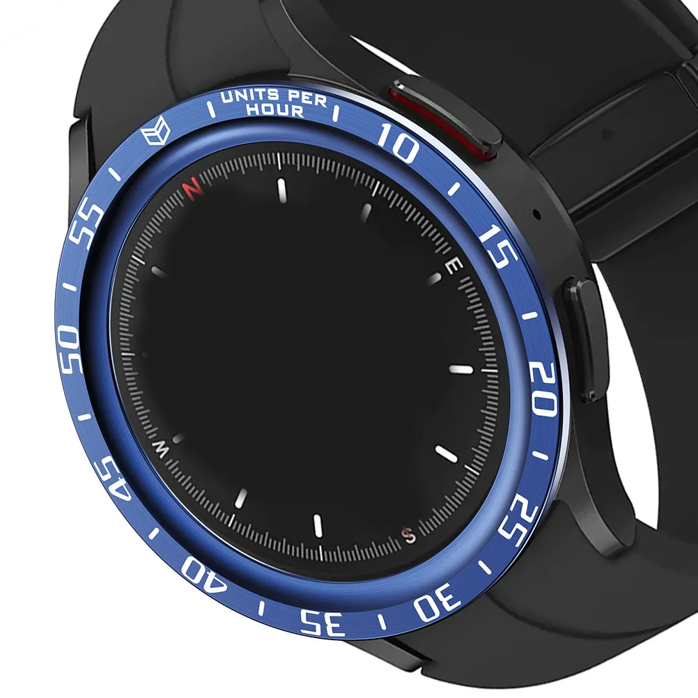 

Stainless Steel Lightweight Watch Bezel Ring Insert Durable Protective Decoration for Watch5 Pro Smartwatch Bezel