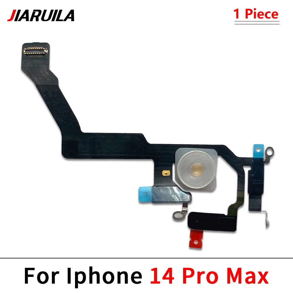 

New For IPhone 12 Pro Max 13 Mini 14 Plus 15 Pro Proximity Distance Ambient Flash Light Sensor Led Flex Cable Replacement Parts