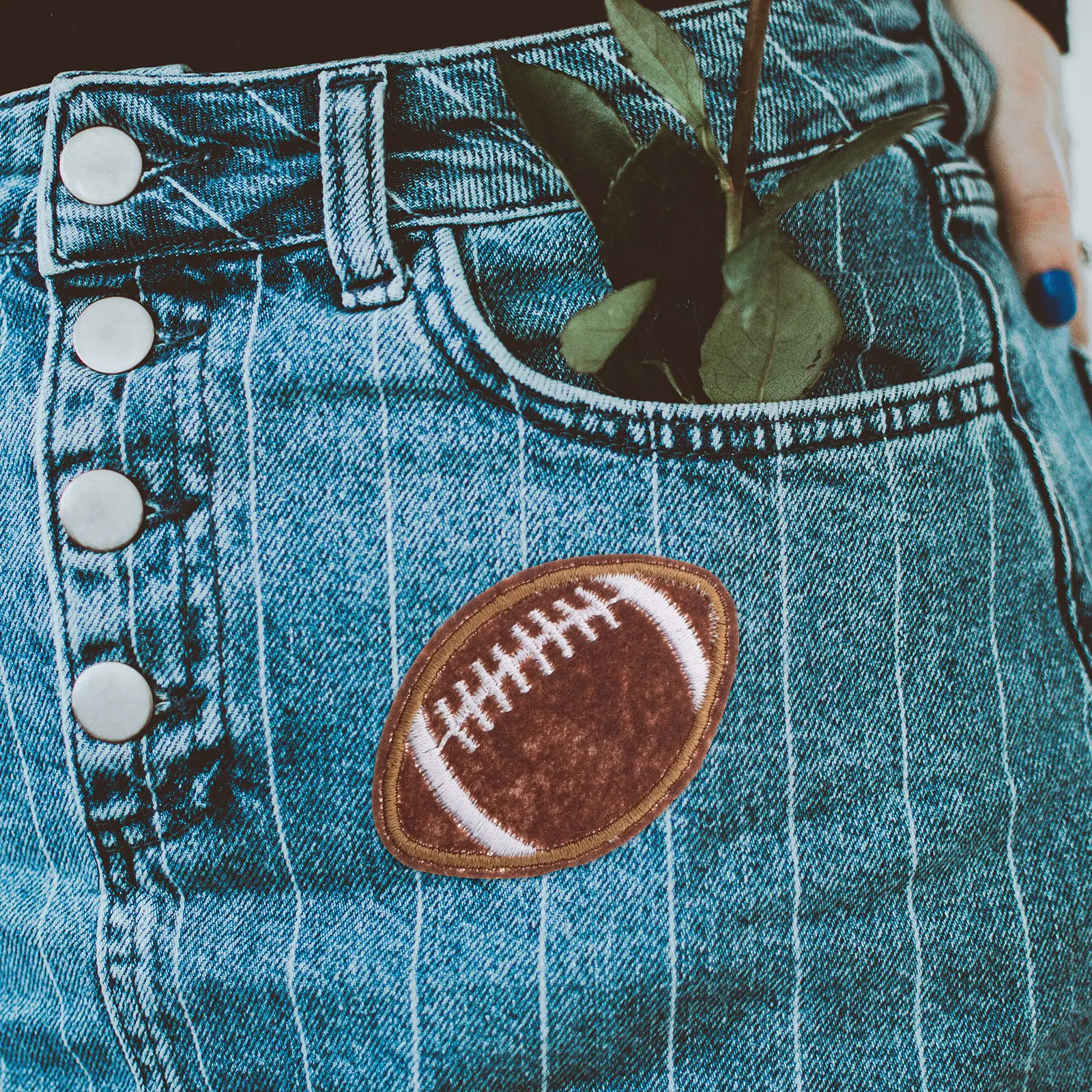 

12Pcs Rugby Embroidered Iron on Patches Sew on for Clothes Hats Bags Sports Team DIY Repair Accessories Embroidered Patches