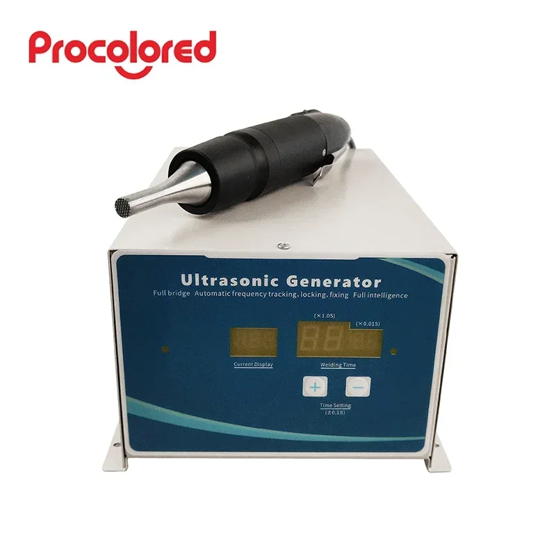 

Procolored Small Portable Ultrasound Handle Welding Machine Nonwoven Face Mask Making Welder 800W 28khz 100-230V