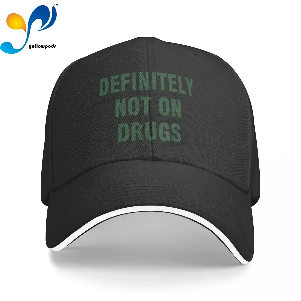 Baseball Cap Men Definitely Not On Drugs Fashion Caps Hats for Logo Asquette Homme Dad Hat for Men Trucker Cap