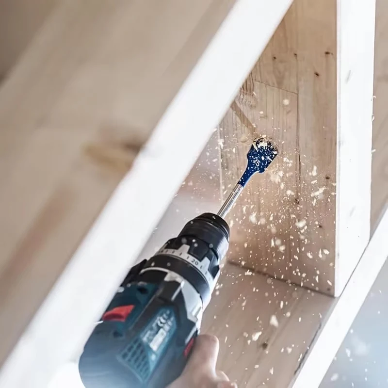 بوش 2608900332 مجموعة رؤوس مثقاب ذاتية القطع مكونة من 6 قطع لحفر التأثير وحفر عالي السرعة في ملحقات أدوات الطاقة الخشبية #3