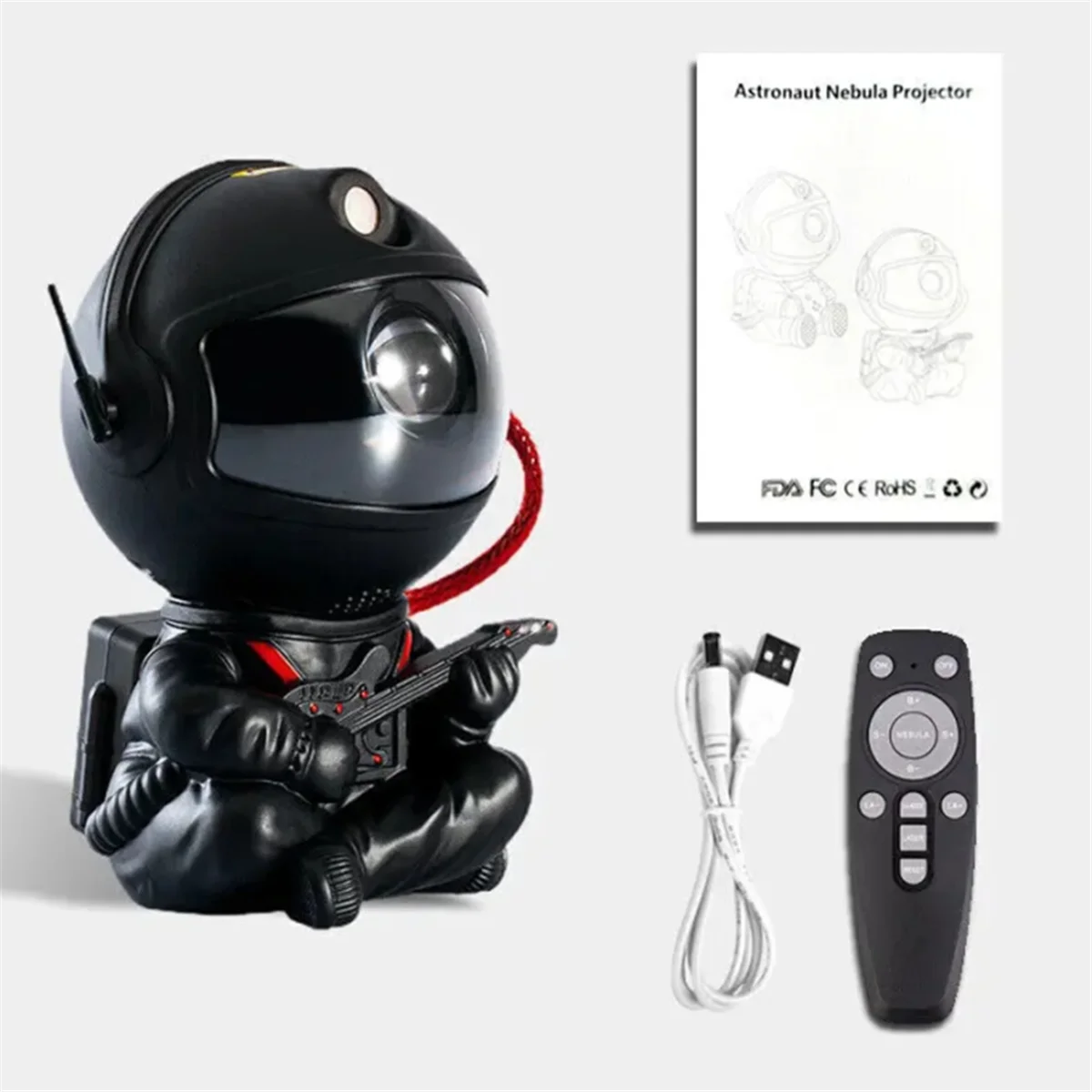 ABMI-Galaxy Ceiling Light Night Light Astronaut Projector Nebula Stars Home Party Decorative Bedroom Kids Children Gift,