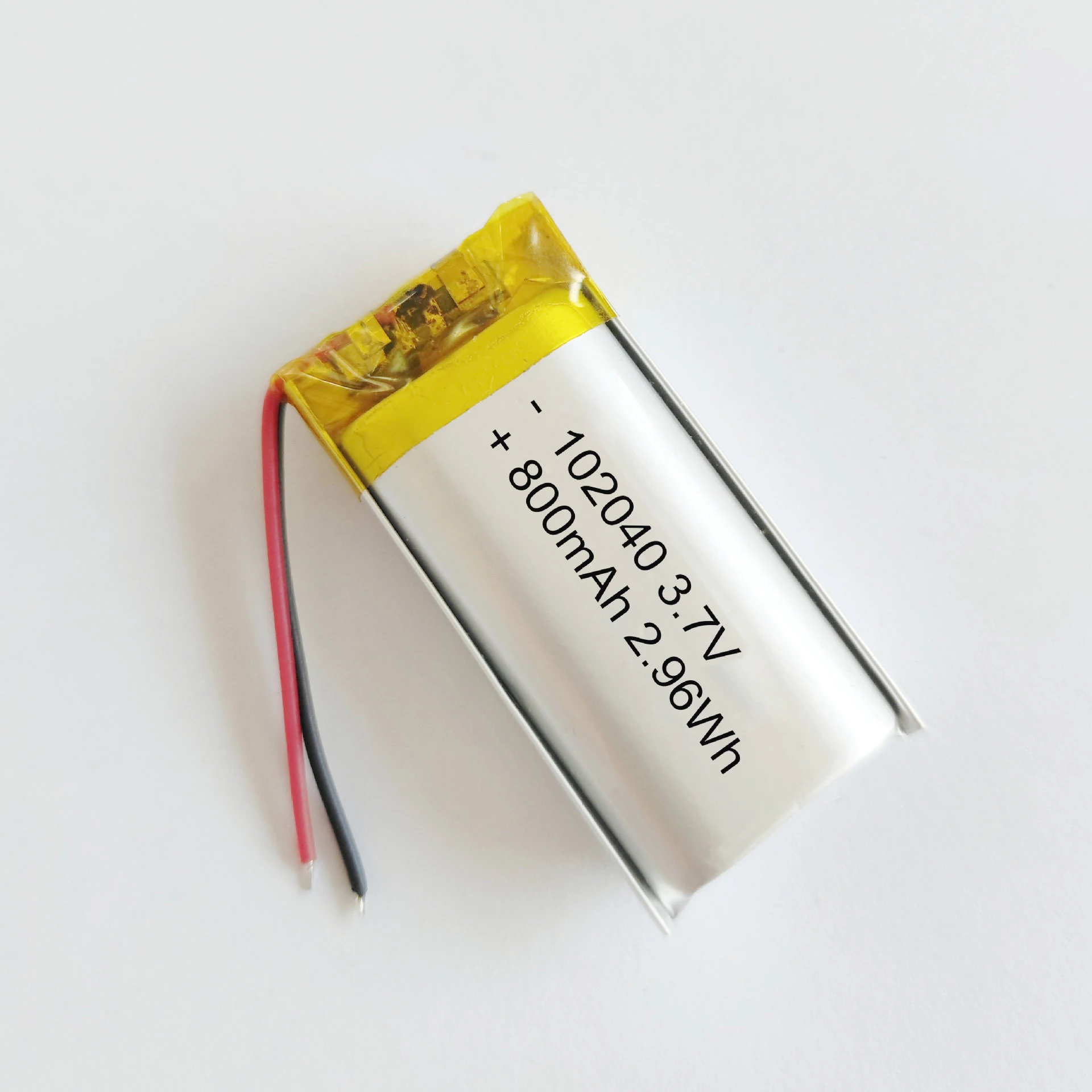 3.7V 800mAH 102040 Polymer lithium ion / Li-ion battery For GPS Mp3 Mp4 radio-controlled electrical device