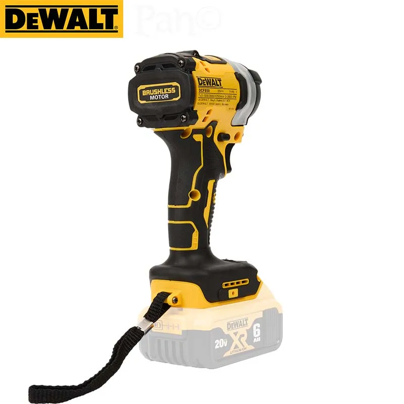 DEWALT DCF850 20V Impact Driver 205NM 2800rpm 3550ipm Cordless Rechargable Screwdriver Electric Impact Drill Power Tools