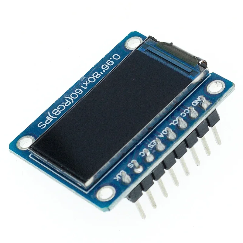 TFT Display 0.96 / 1.3 1.44 inch IPS 7P SPI HD 65K Full Color LCD Module ST7735 Drive IC 80*160 (Not OLED) For Arduino