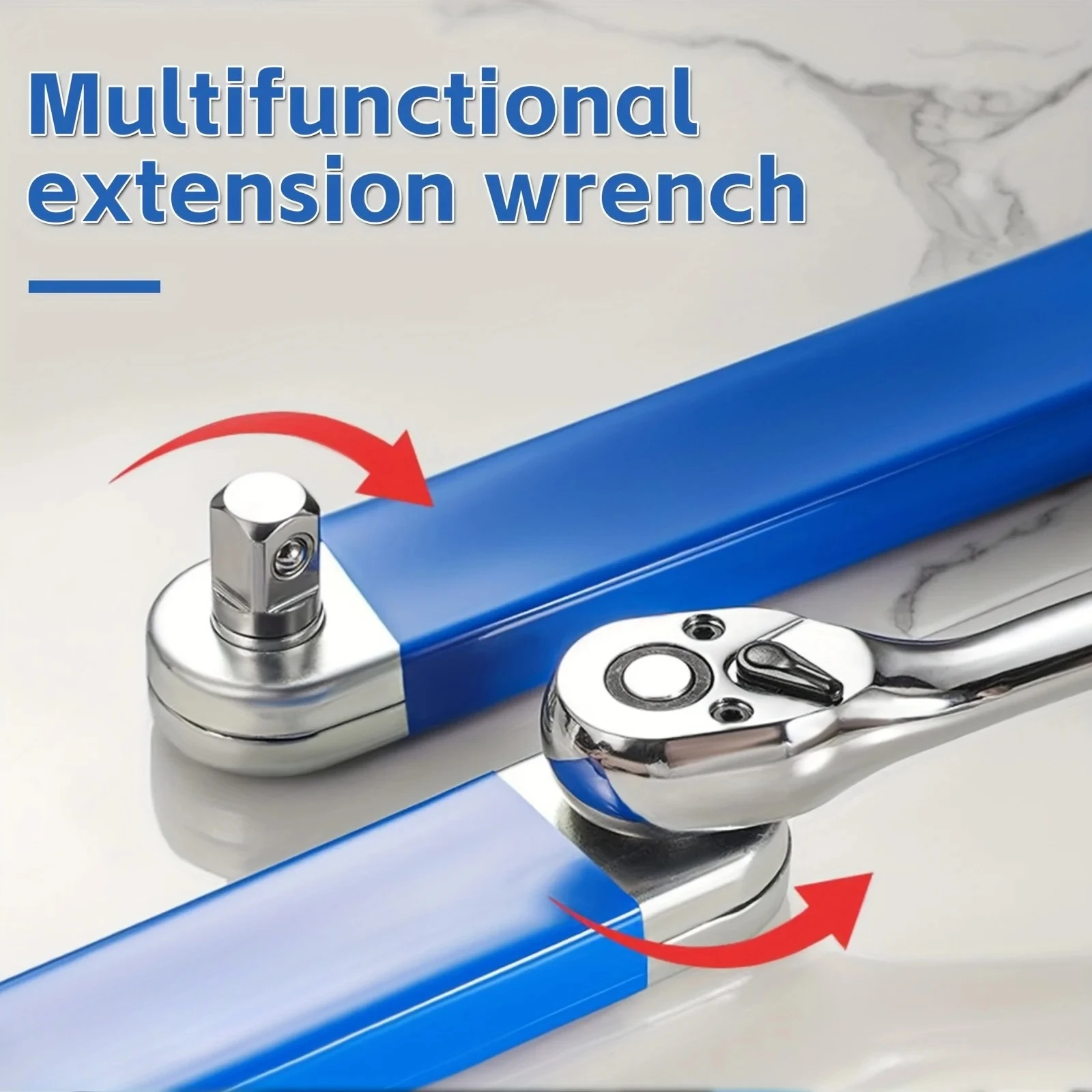 

Professional Zero Offset Extension Wrench Motorcycle Repair Tool Tight Space Extension Tool 1/2 in. 1/4 in. 3/8 in.Home Tool Set