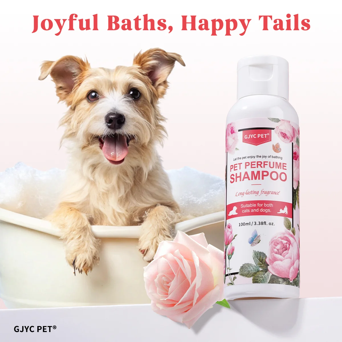 Perfume Fragrance Shampoo - Perfumed Pet Shampoo for Dogs Cats