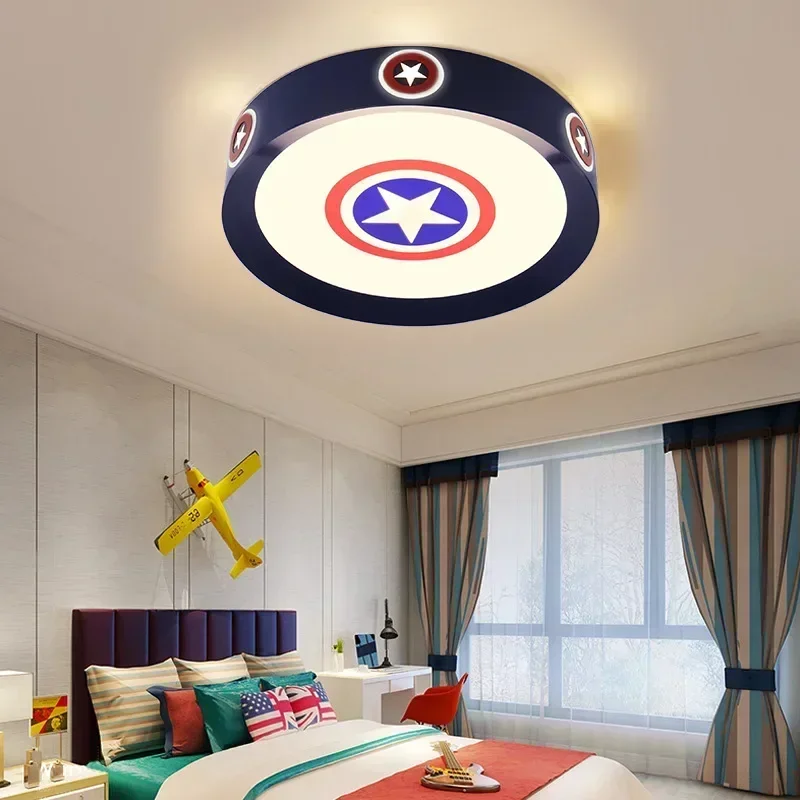 Nowoczesna lampa sufitowa Led dla dzieci sypialnia salon jadalnia do gabinetu wnętrza domowe lampki dekoracyjne oprawa błyszczący żyrandol