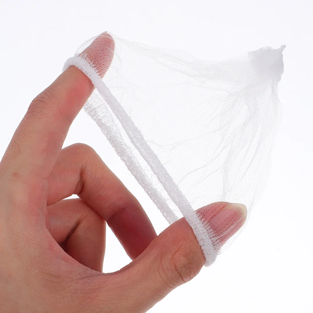 

200Pcs Kitchen Sink Anti-Clogging Strainer Bag Elastic Fabric for Various Sink Diameters Kitchen Disposable Filter Screen