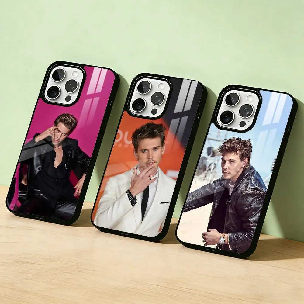 

Striking Actor A-Austin B-Butler Phone Case For iPhone17,16,15,14,13,12,11 Plus,Pro Max Magnetic For Magsafe Wireless Charging