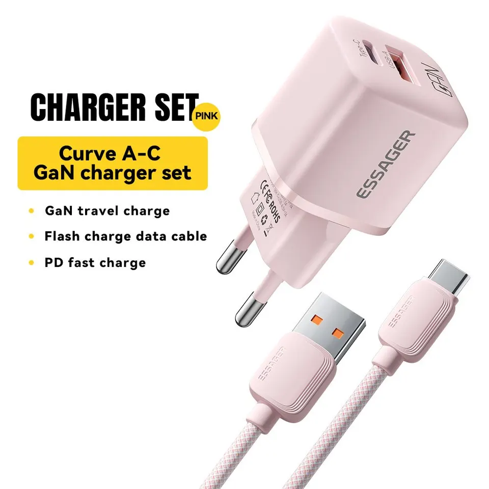 Essager 20W GaN USB Type C Charger PD Fast Charge Phone QC 3.0 Quick Chargers For iPhone 14 13 12 11 Pro Max Mini iPad Charging, image 15